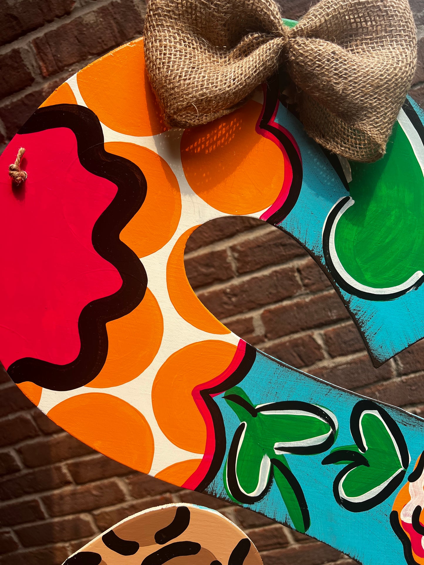 Funky Letter S Door Hanger - Preorder