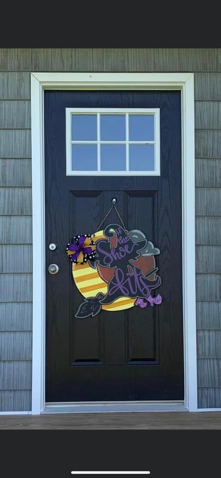 If The Shoe Fits Door Hanger - Preorder