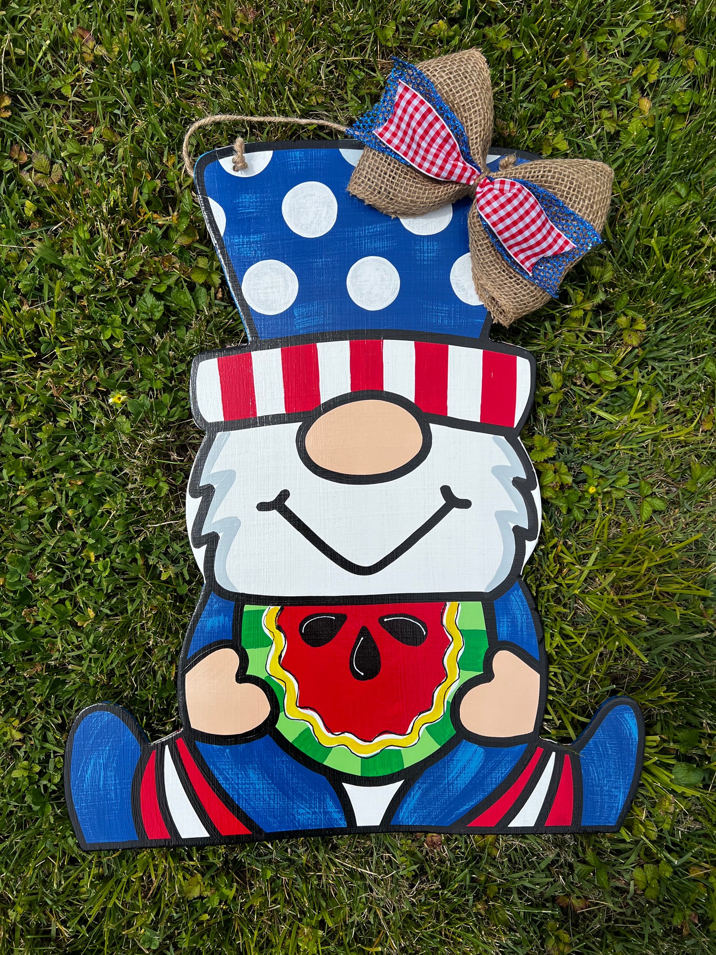 USA Watermelon Door Hanger - Preorder