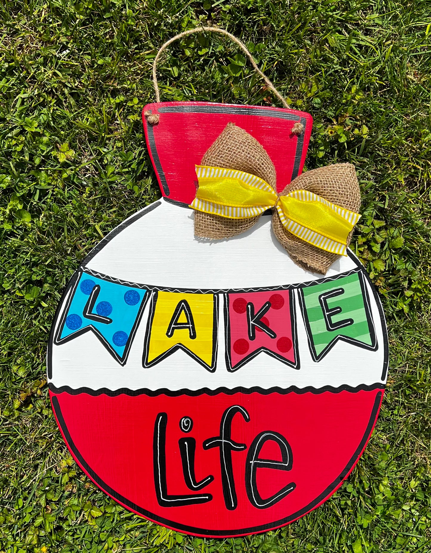 Lake Life Door Hanger - Preorder