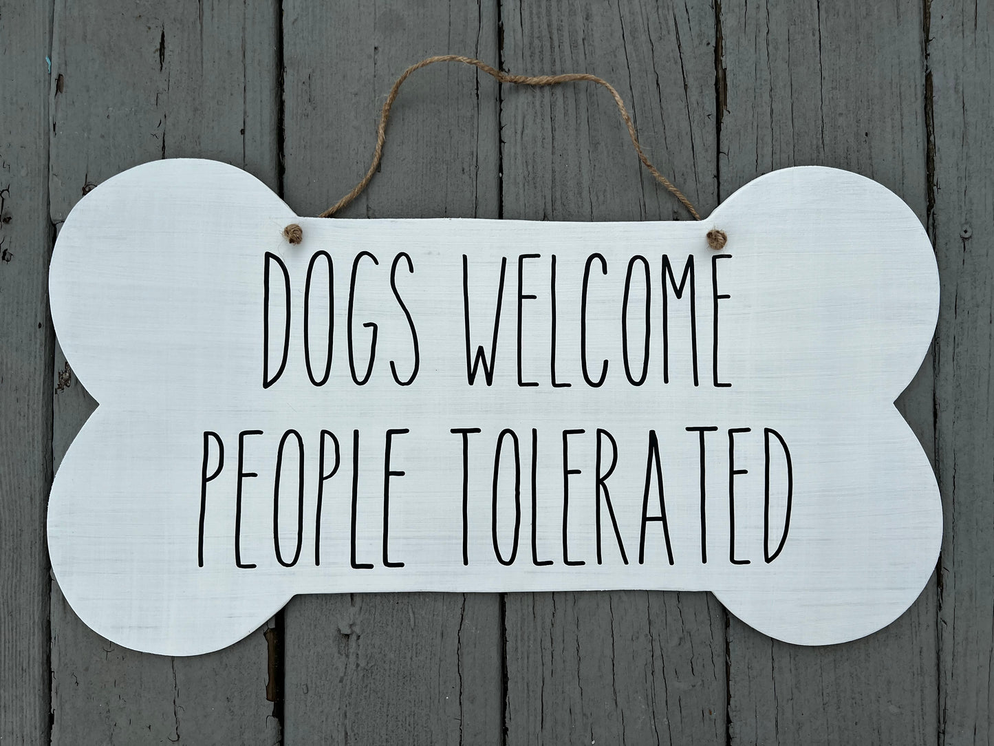 People Tolerated Door Hanger-Preorder