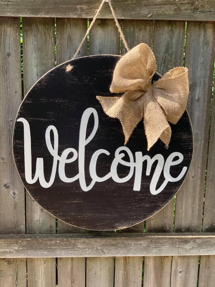 Welcome Door hanger-Preorder