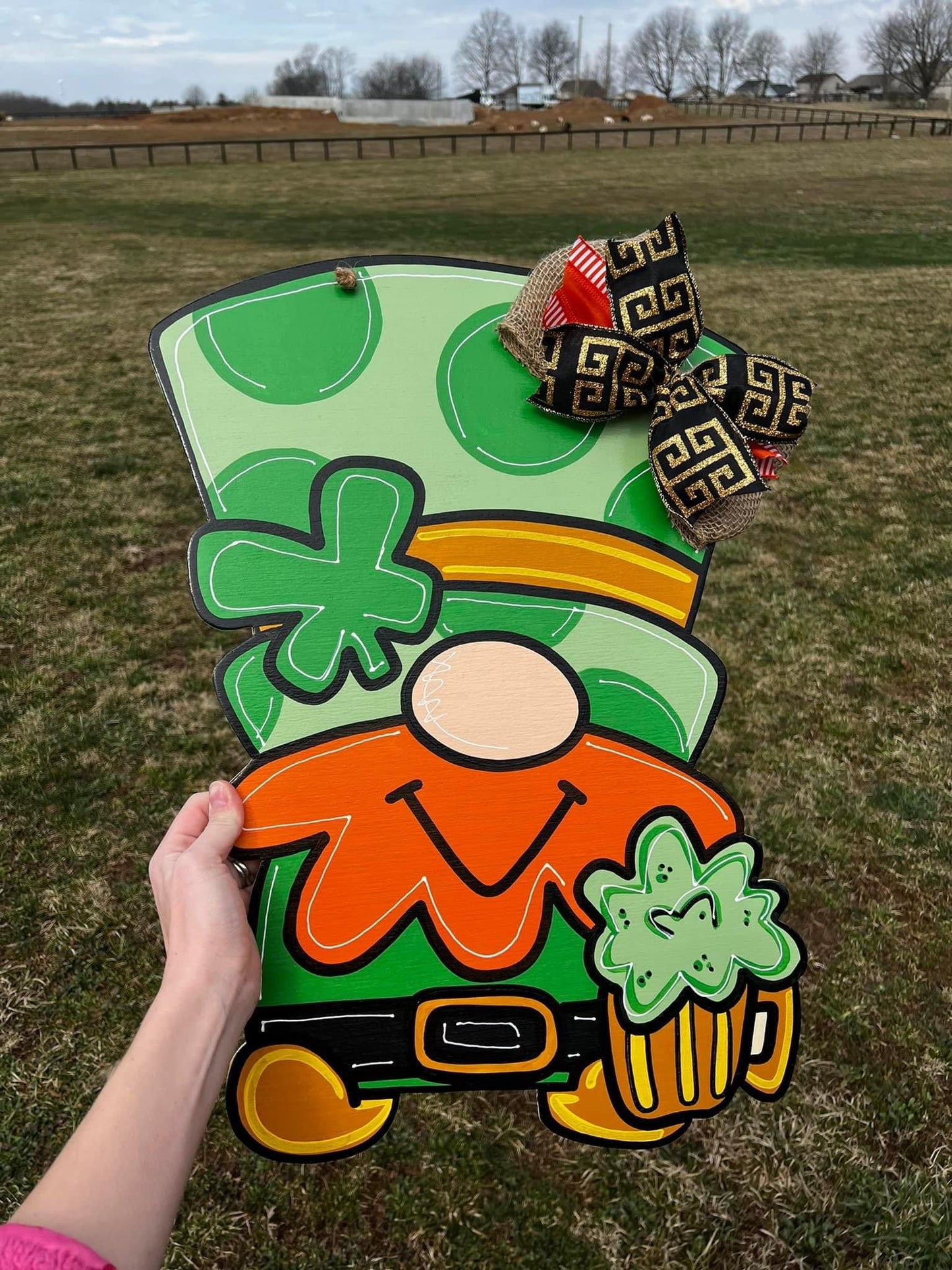 Beer Gnome Door Hanger - Preorder