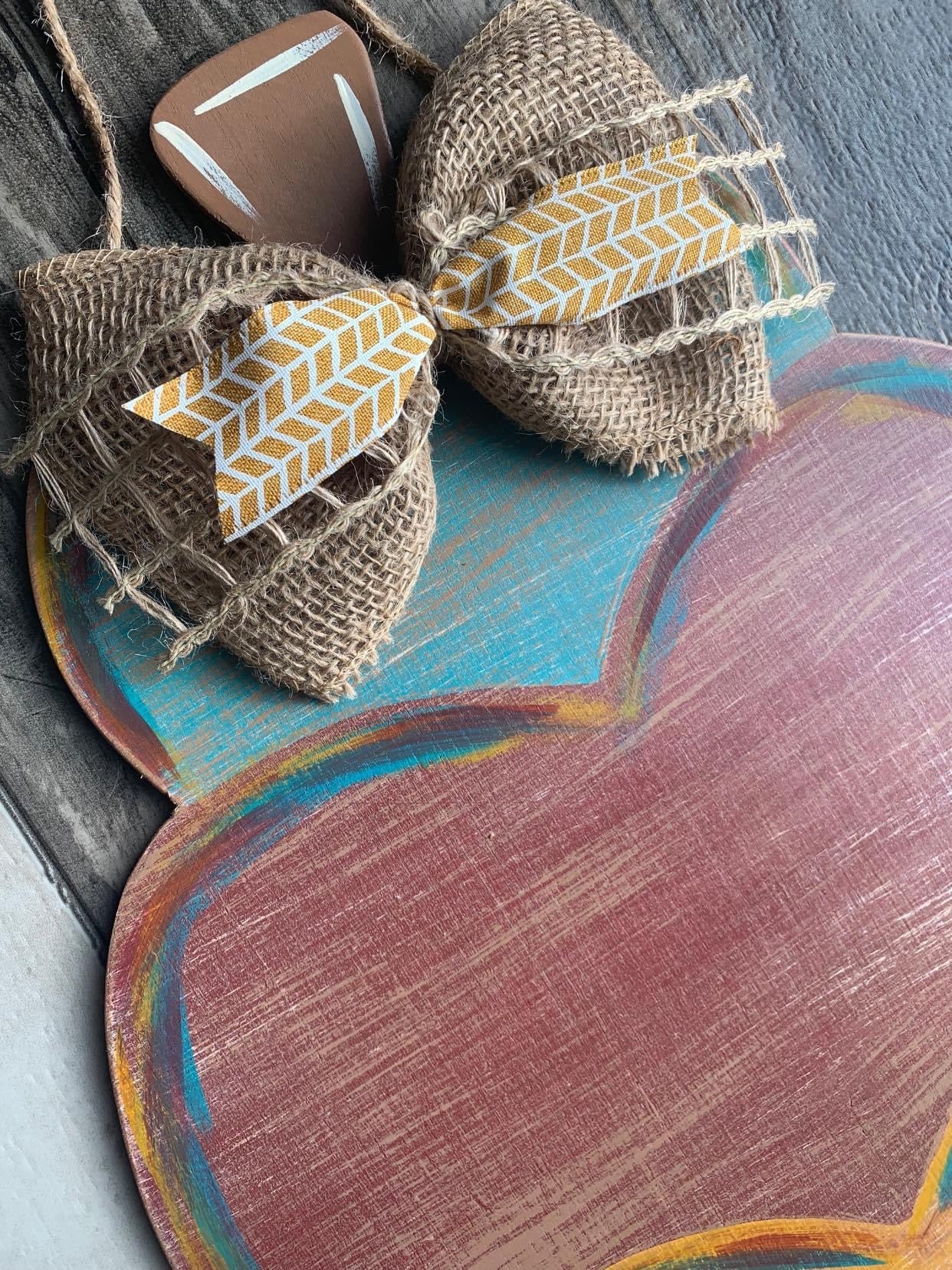 Thankful Pumpkin Door Hanger - Preorder