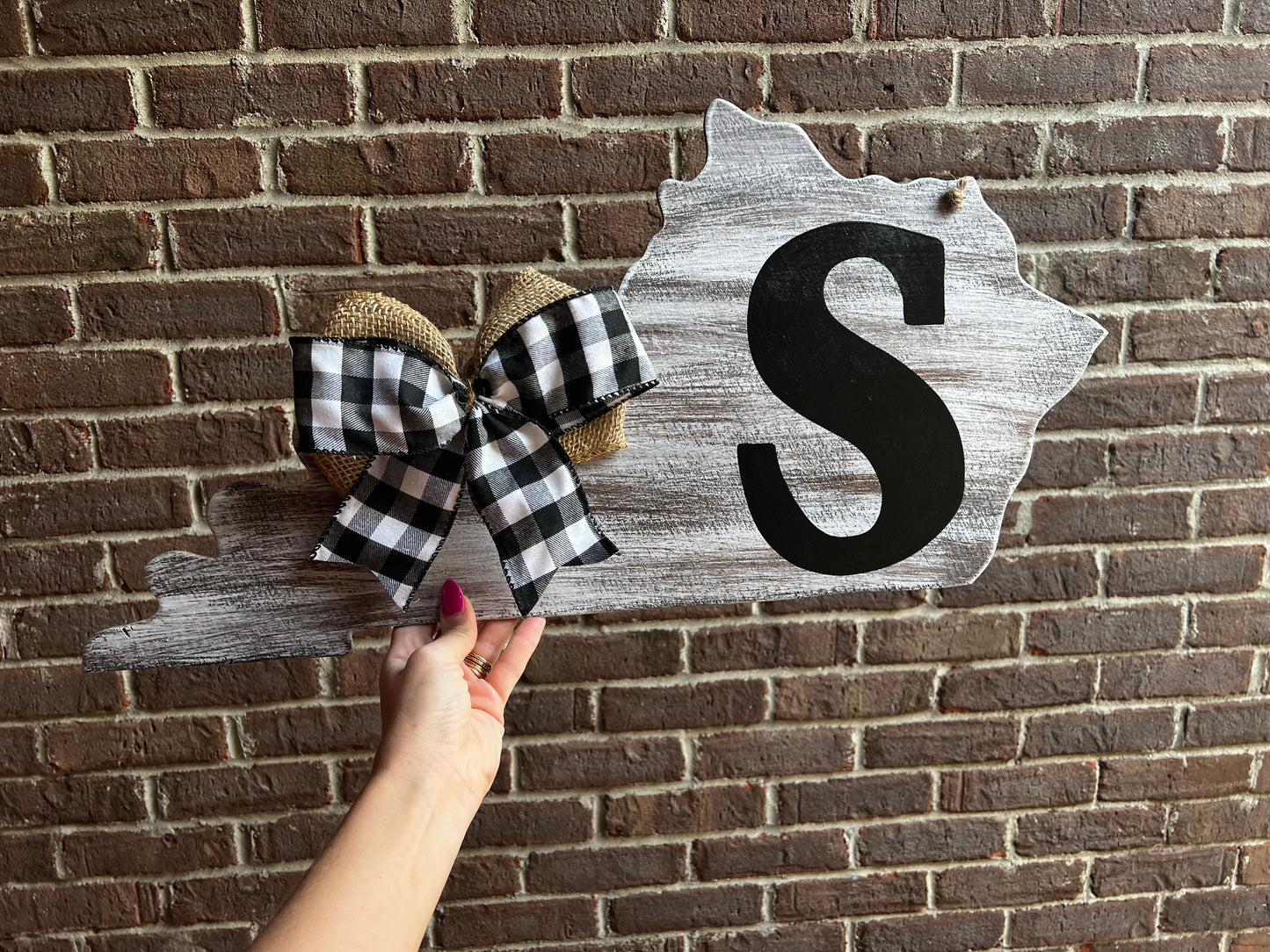 Kentucky Initial Door Hanger - Preorder