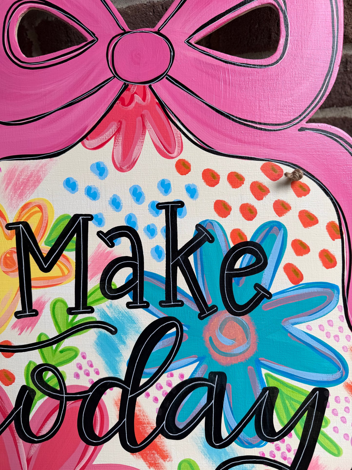 Make Today A Good Day Door Hanger - Preorder