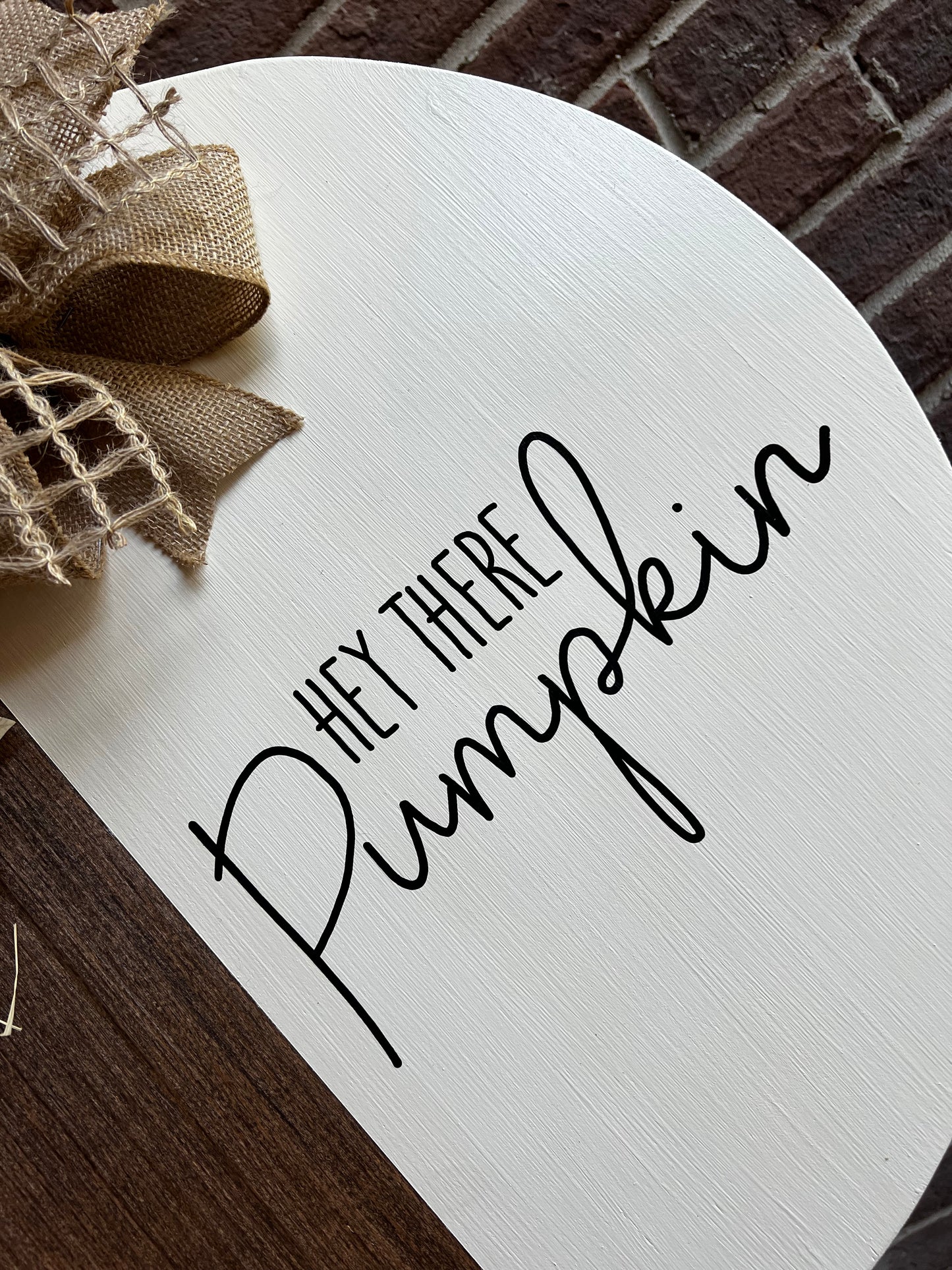 Hey There Pumpkin Door Hanger - Preorder