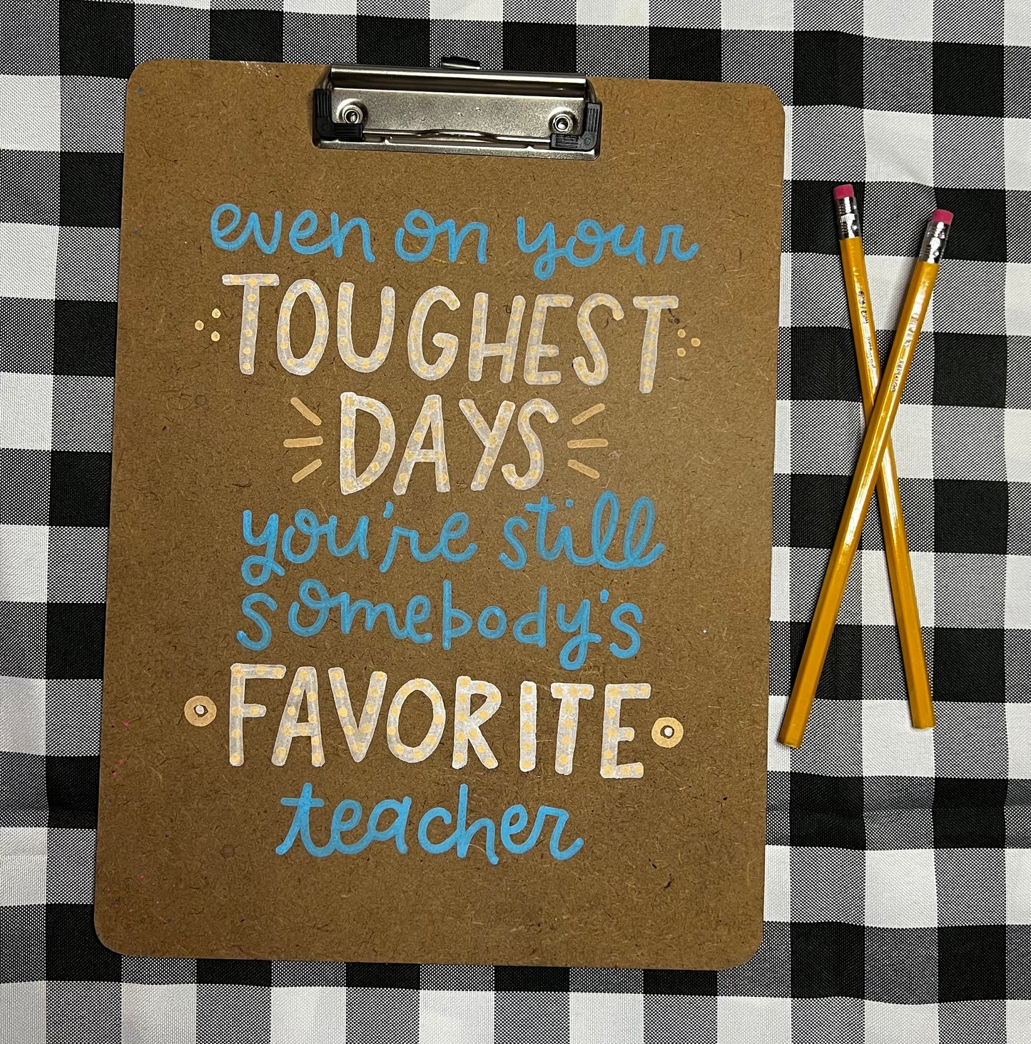 Teacher Clipboard Personalized - Preorder