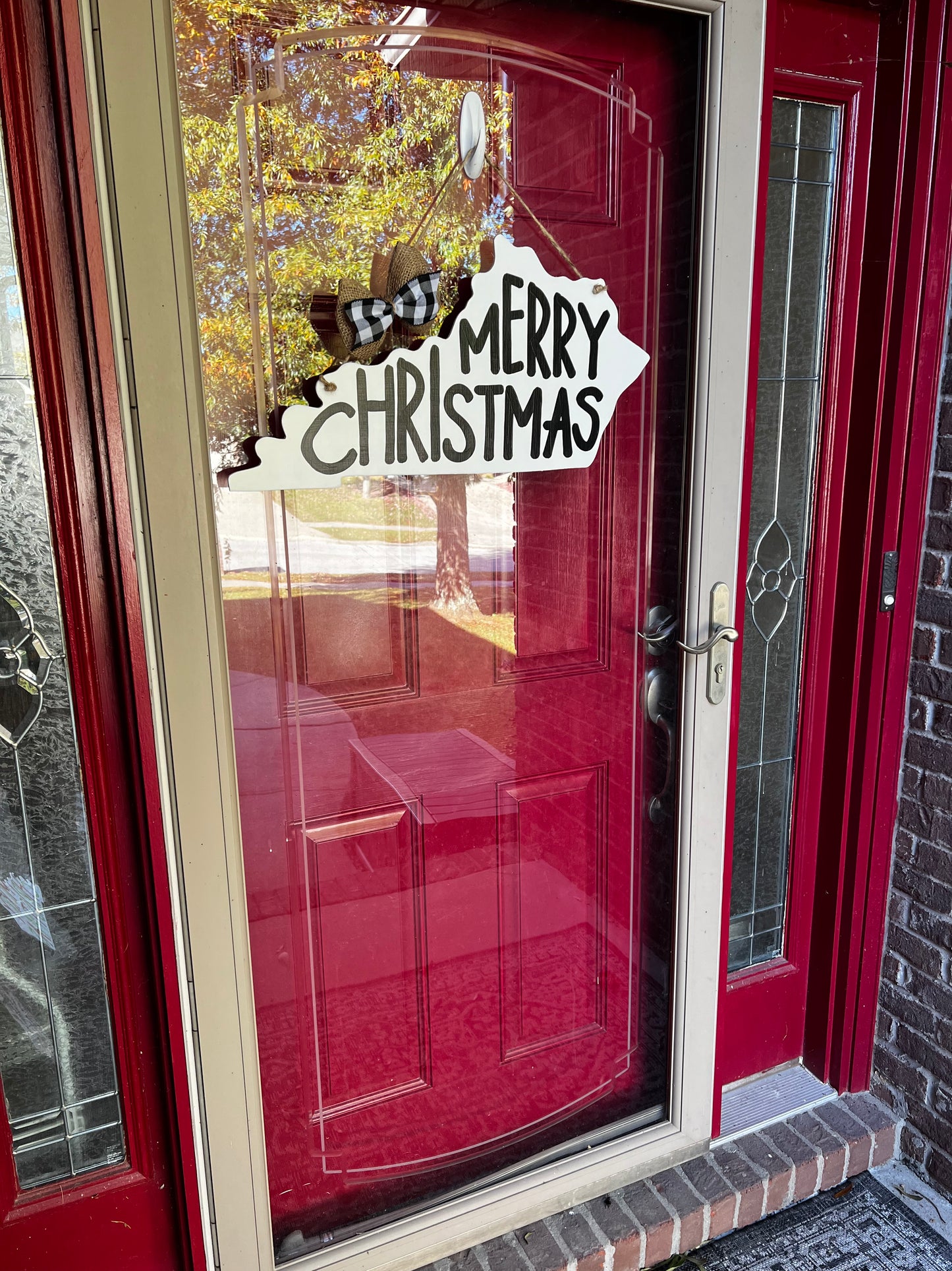 KY Christmas Door Hanger - Preorder