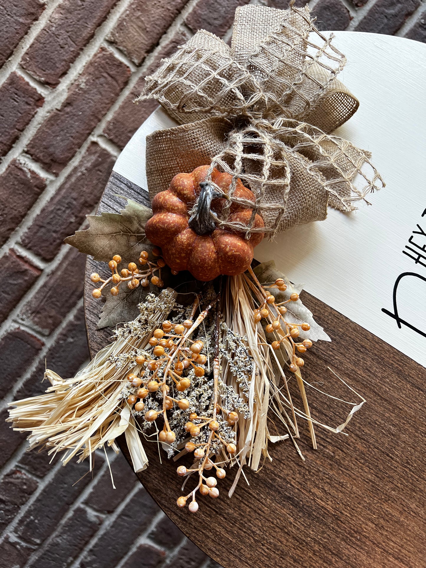 Hey There Pumpkin Door Hanger - Preorder