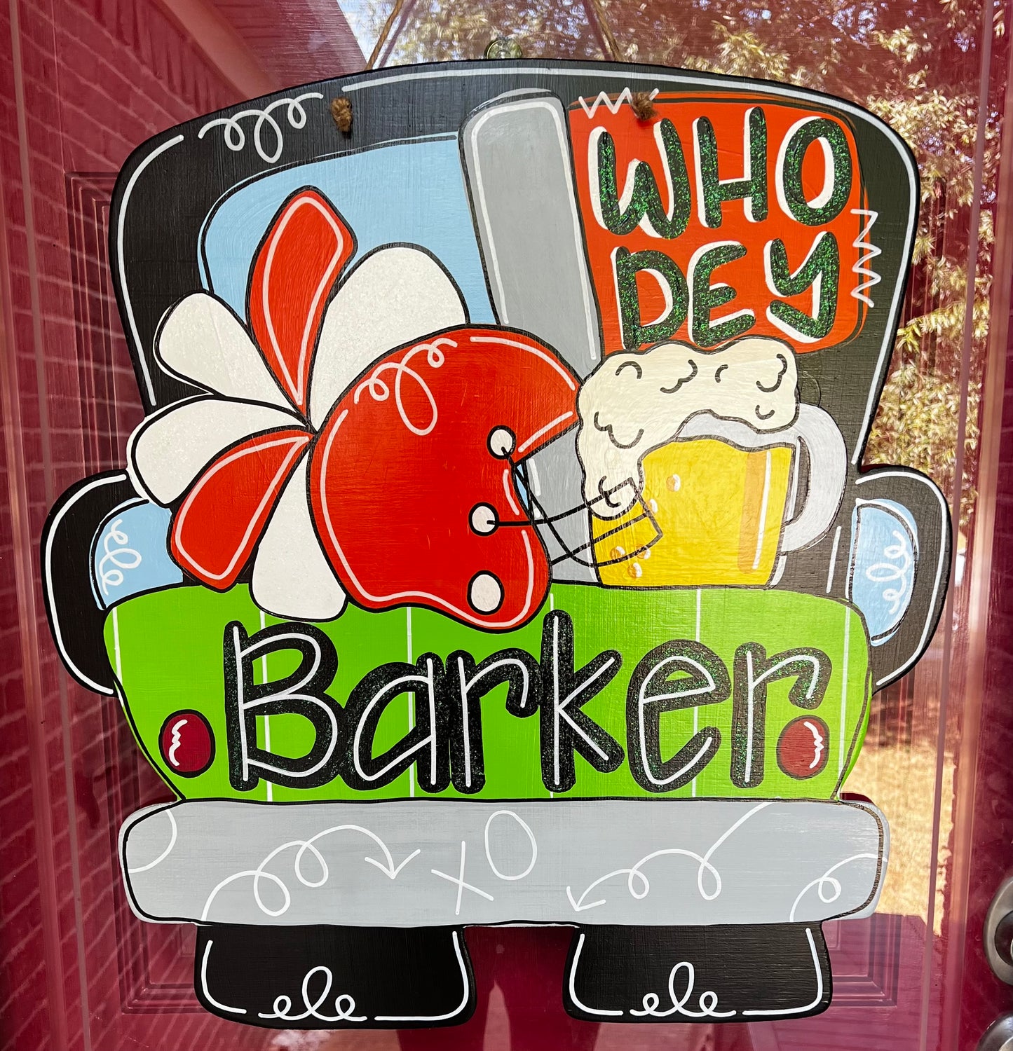 Go Team Door Hanger - Preorder