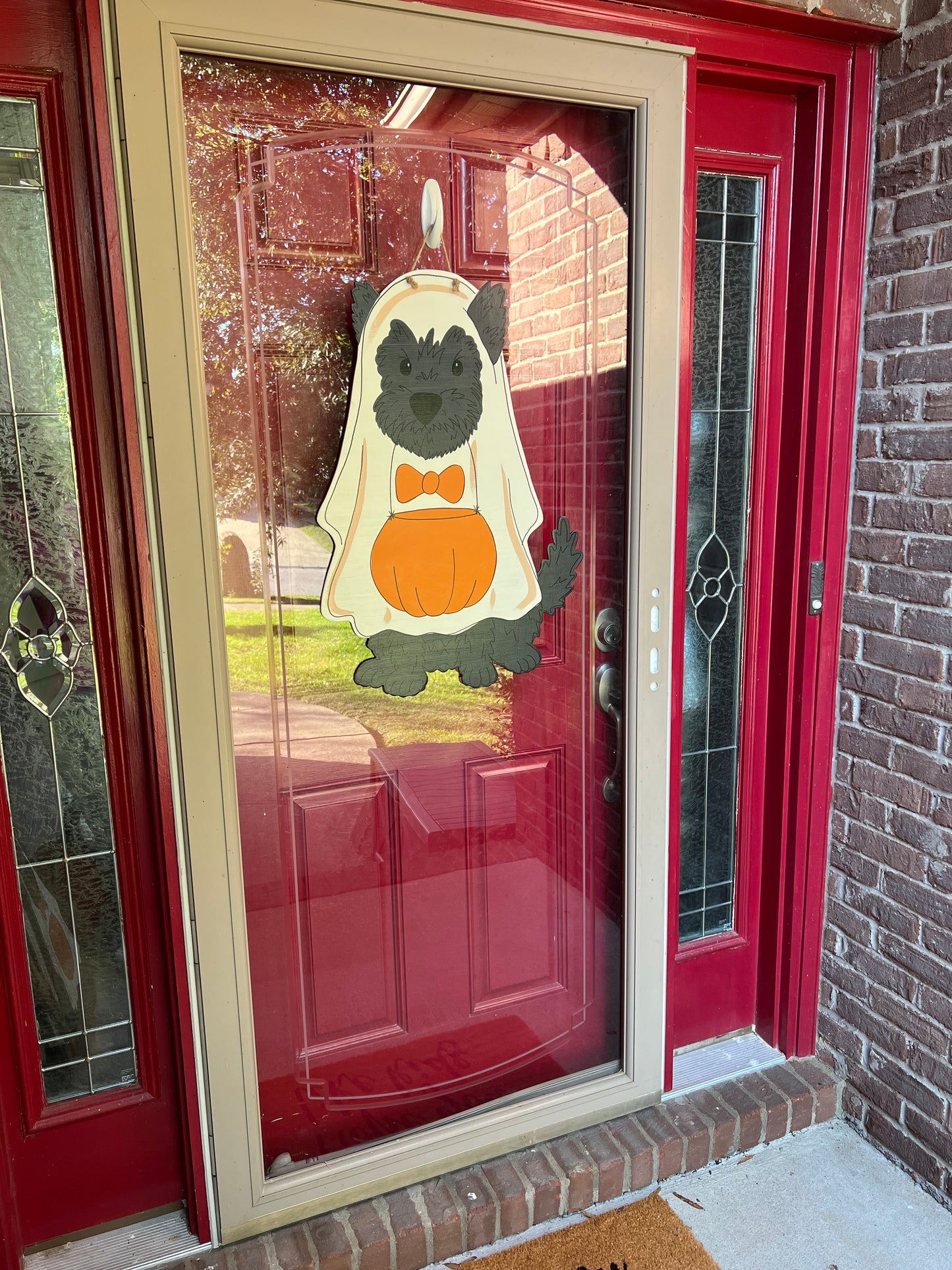 1 Dog Ghost Door Hanger - Preorder