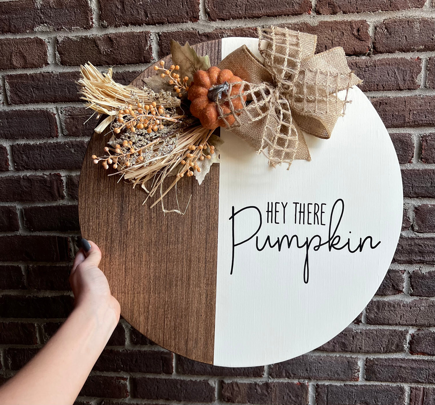 Hey There Pumpkin Door Hanger - Preorder