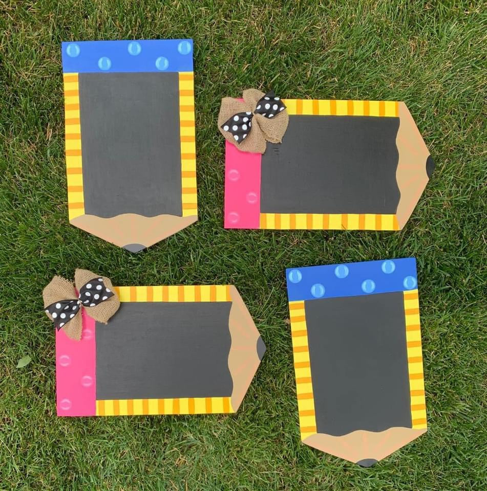Chalkboard Pencil School Day - PREORDER