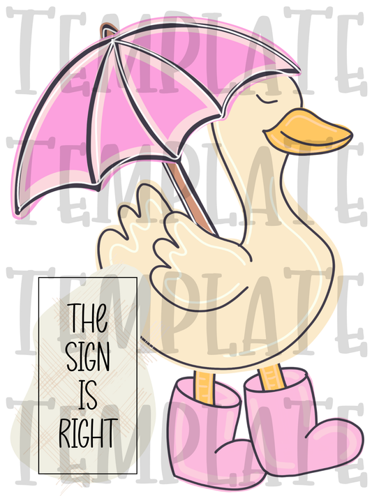 TEMPLATE-Rainy Day Goose