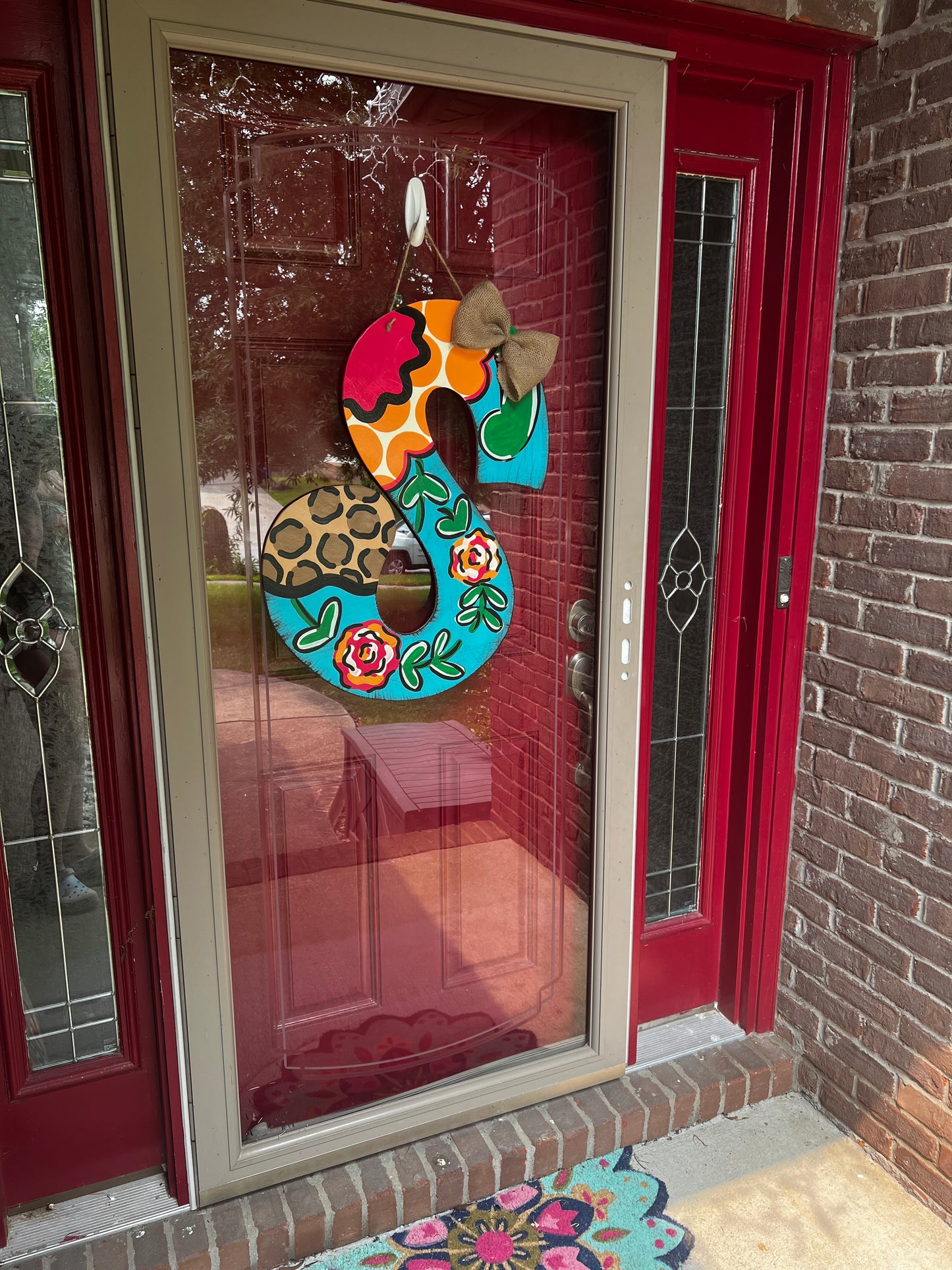 Funky Letter S Door Hanger - Preorder
