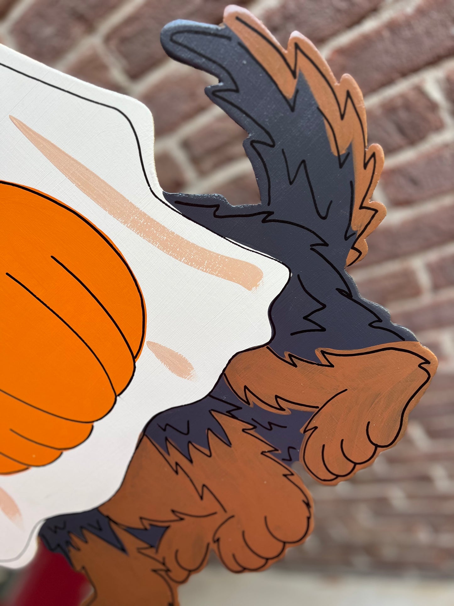 1 Dog Ghost Door Hanger - Preorder