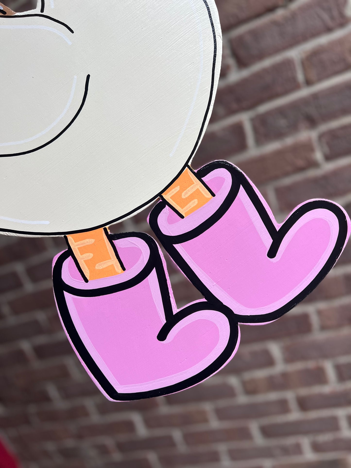 Rainy Day Goose Door Hanger - Preorder