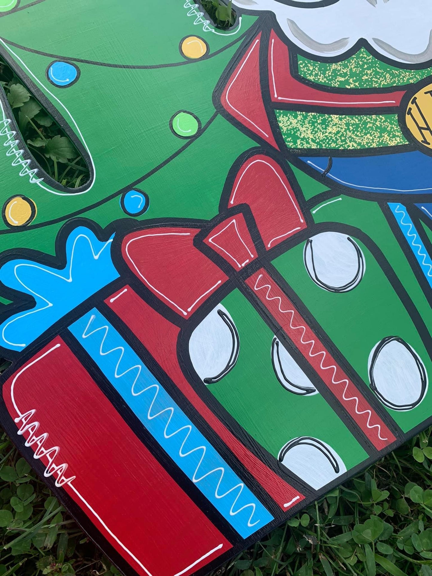 Howdy Santa Door Hanger - Preorder