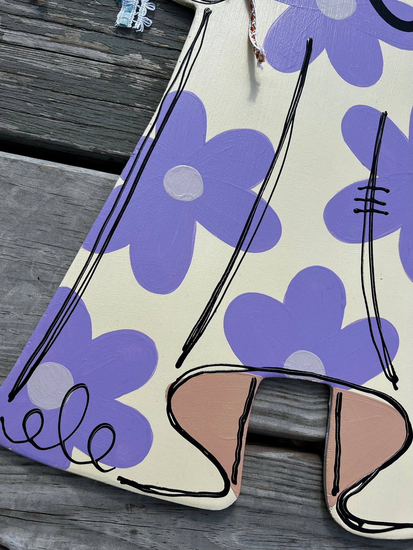 Groovy Ghost Door Hanger - Preorder