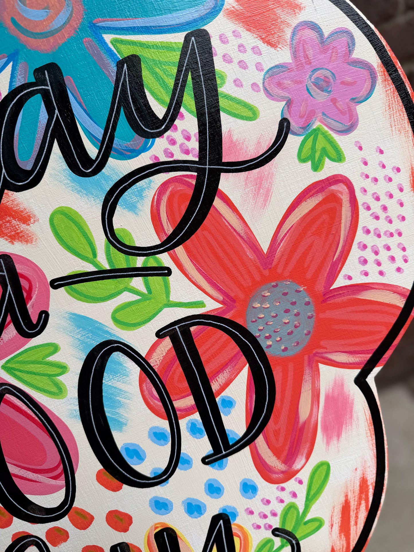 Make Today A Good Day Door Hanger - Preorder