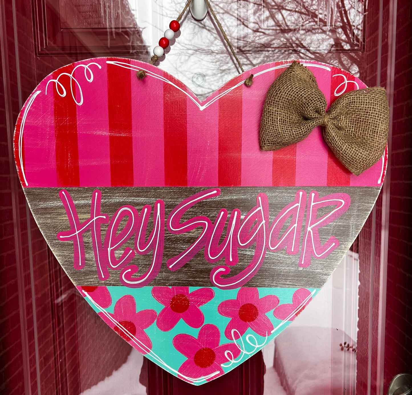 Hey Sugar Door Hanger - Preorder
