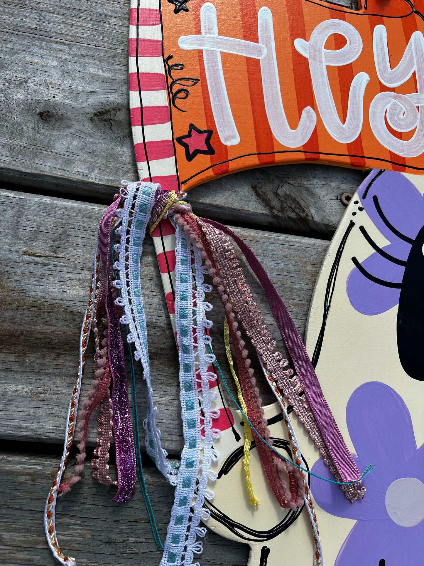 Groovy Ghost Door Hanger - Preorder