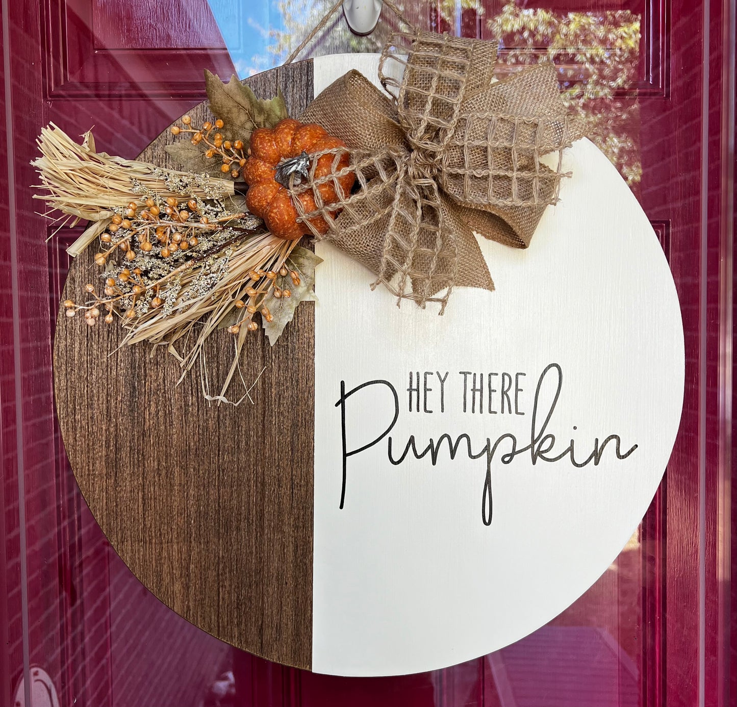 Hey There Pumpkin Door Hanger - Preorder