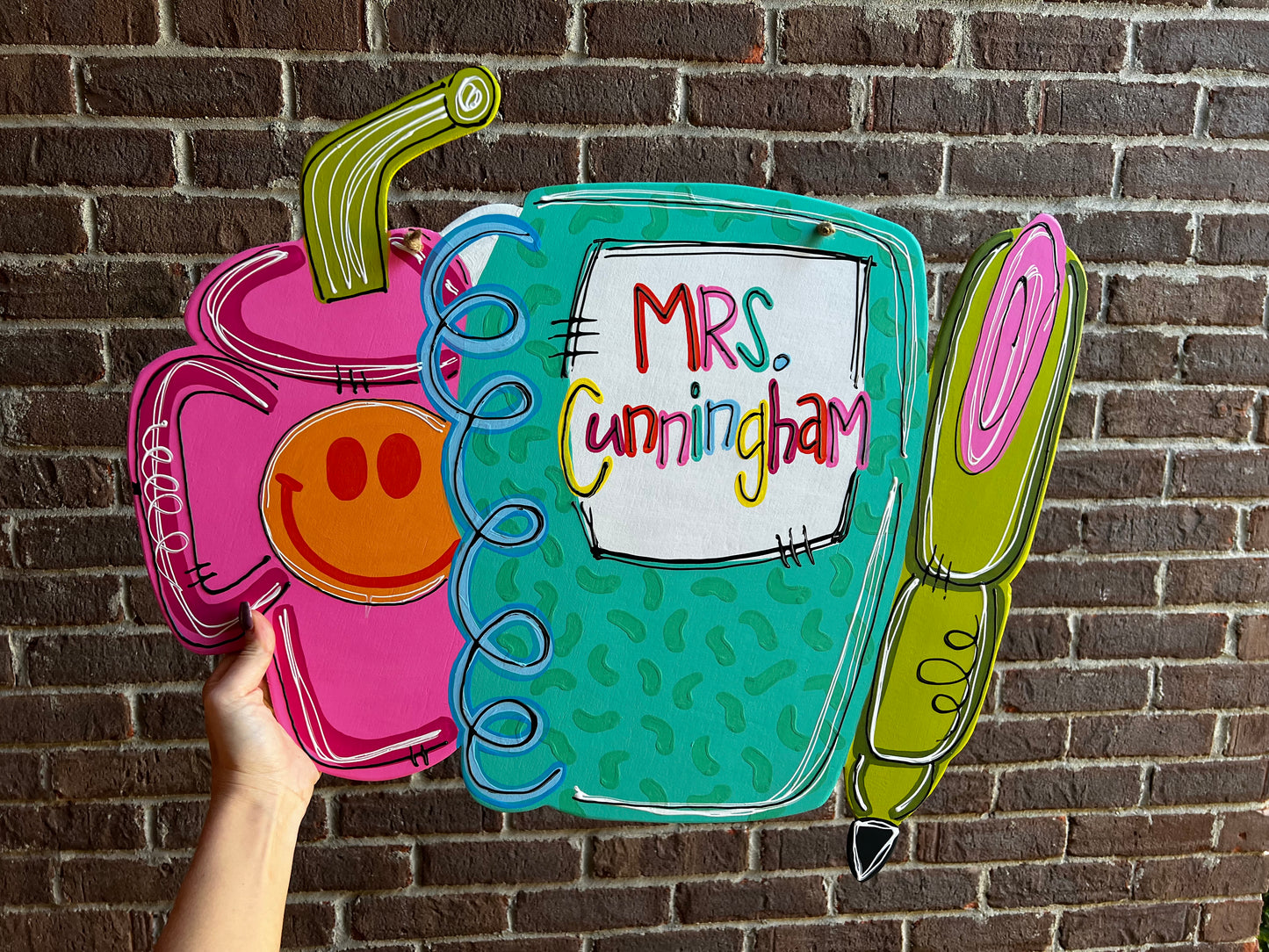 Preppy Door Hanger - PREORDER