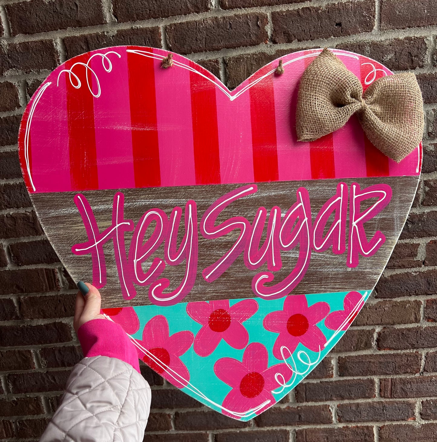 Hey Sugar Door Hanger - Preorder