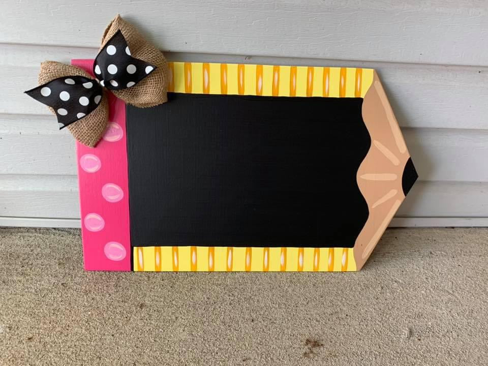 Chalkboard Pencil School Day - PREORDER