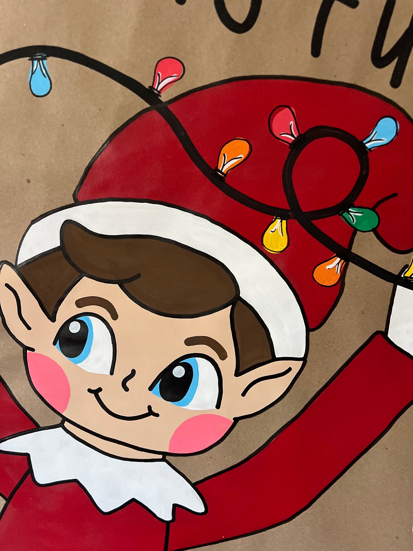 Boy Elf Banner - Preorder