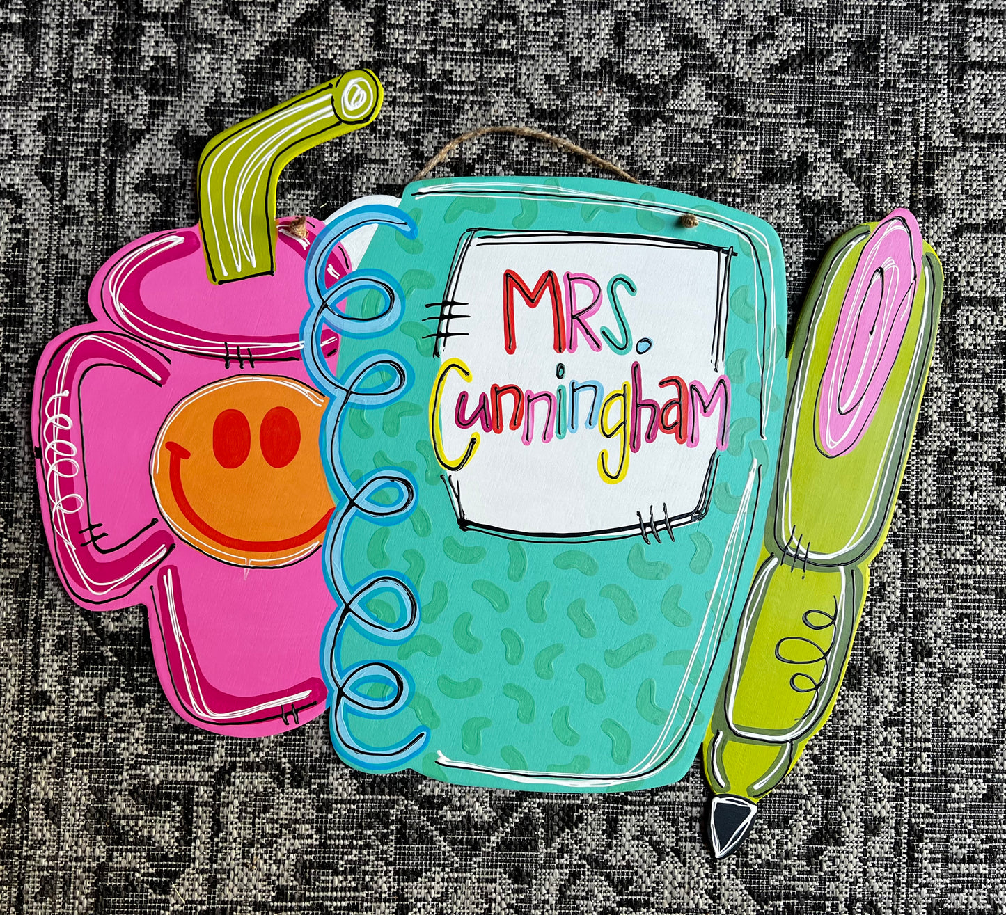 Preppy Door Hanger - PREORDER