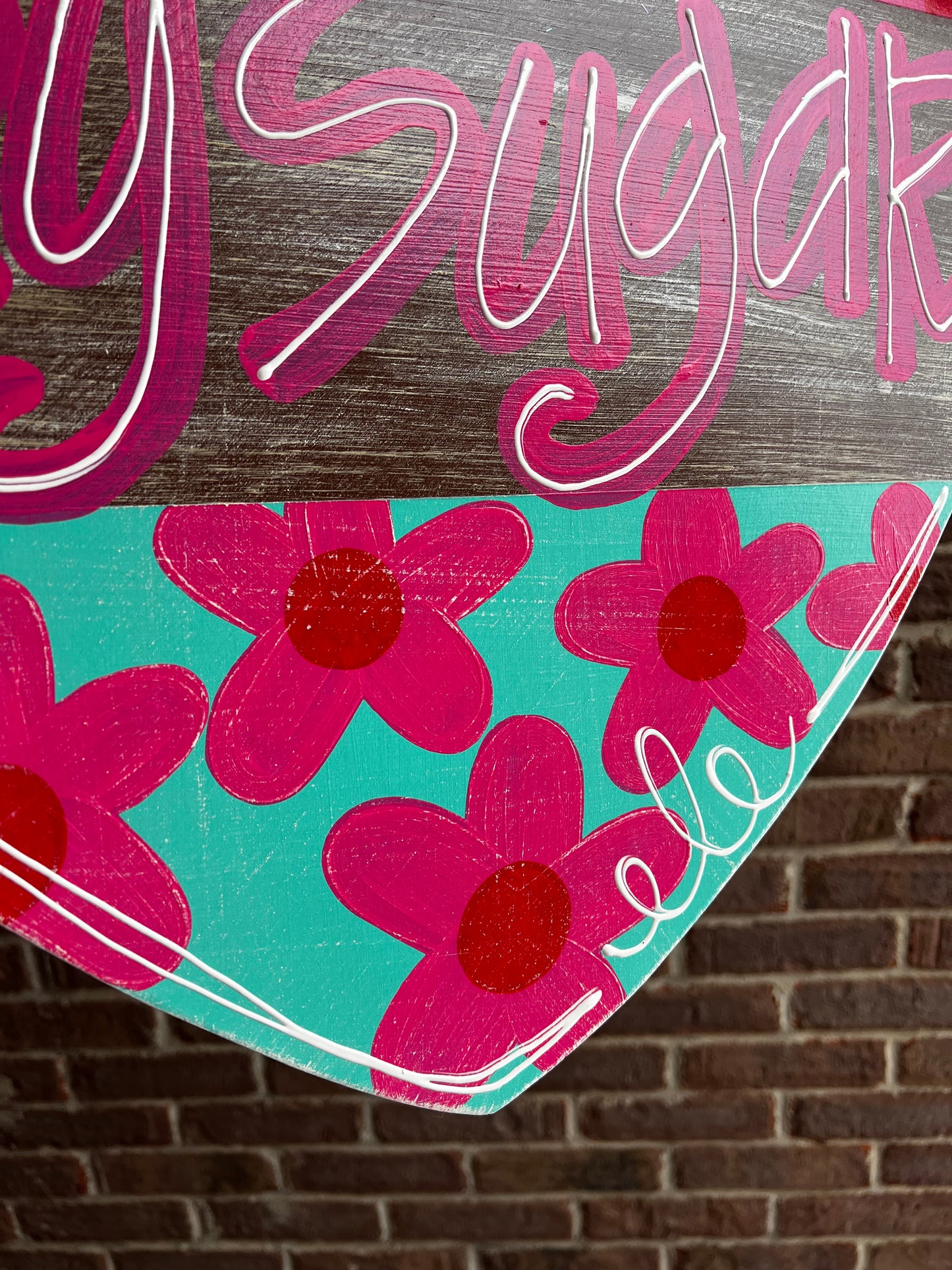 Hey Sugar Door Hanger - Preorder