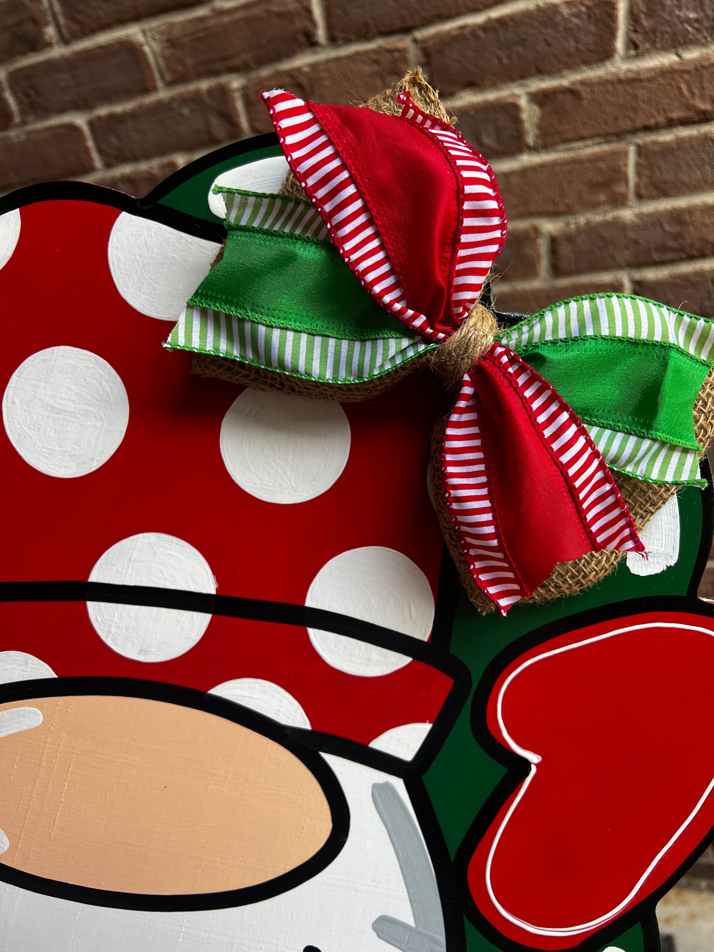 Gnome Wreath Door Hanger - Preorder