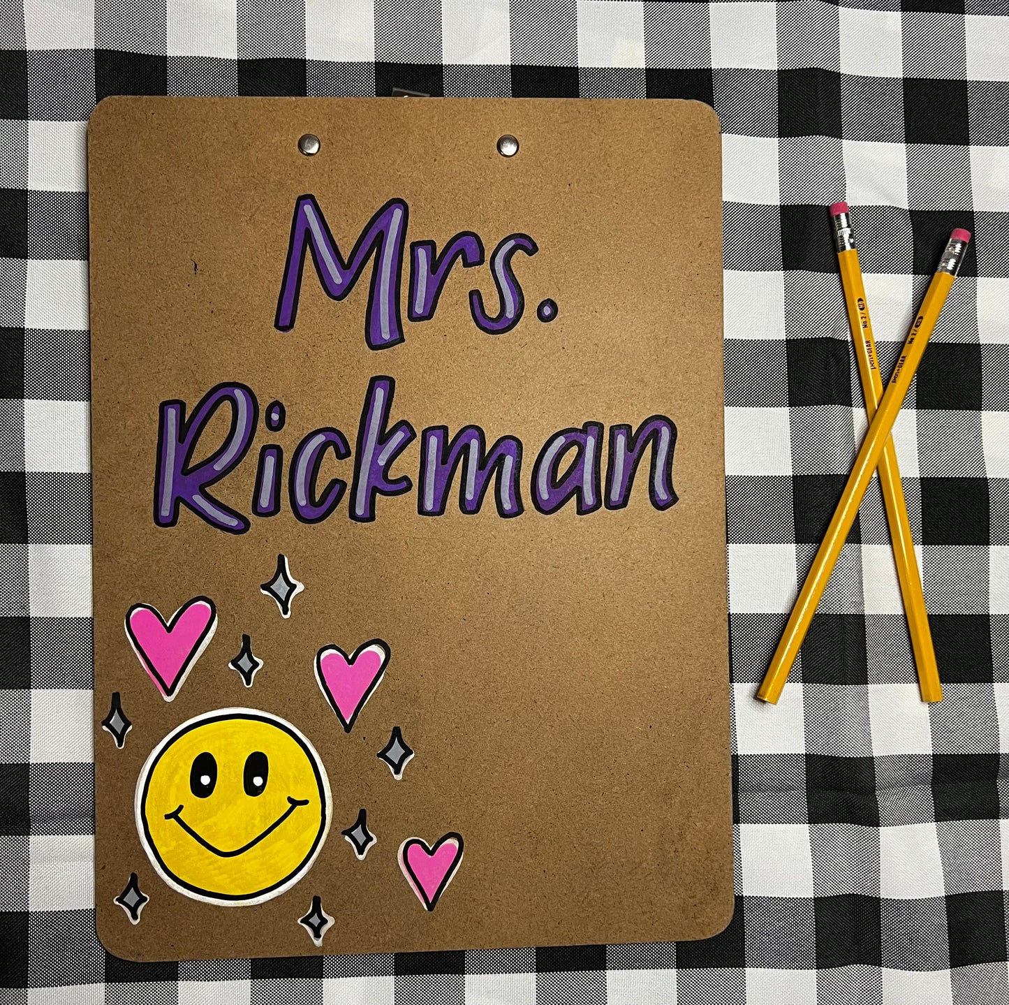 Teacher Clipboard Personalized - Preorder