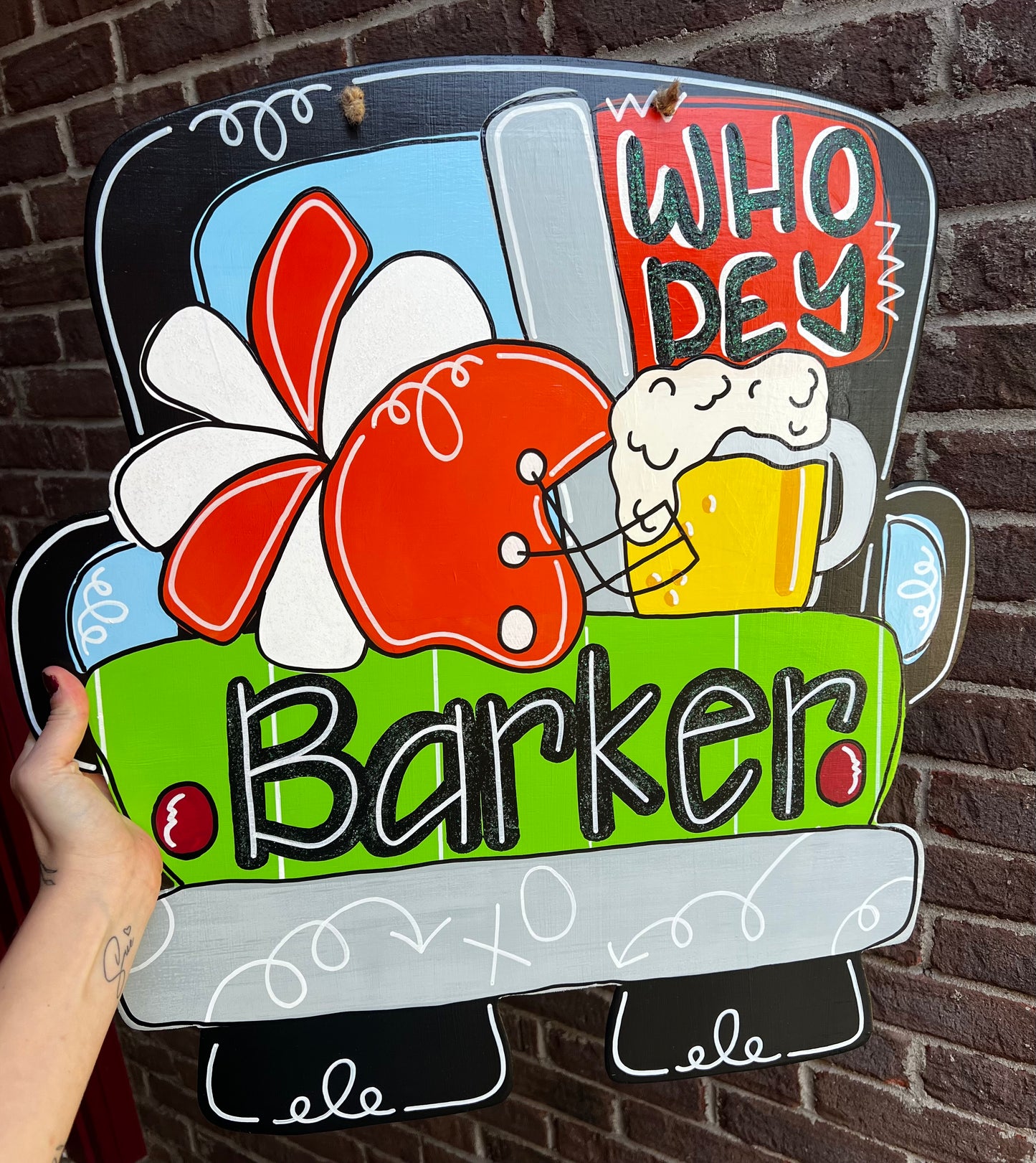 Go Team Door Hanger - Preorder