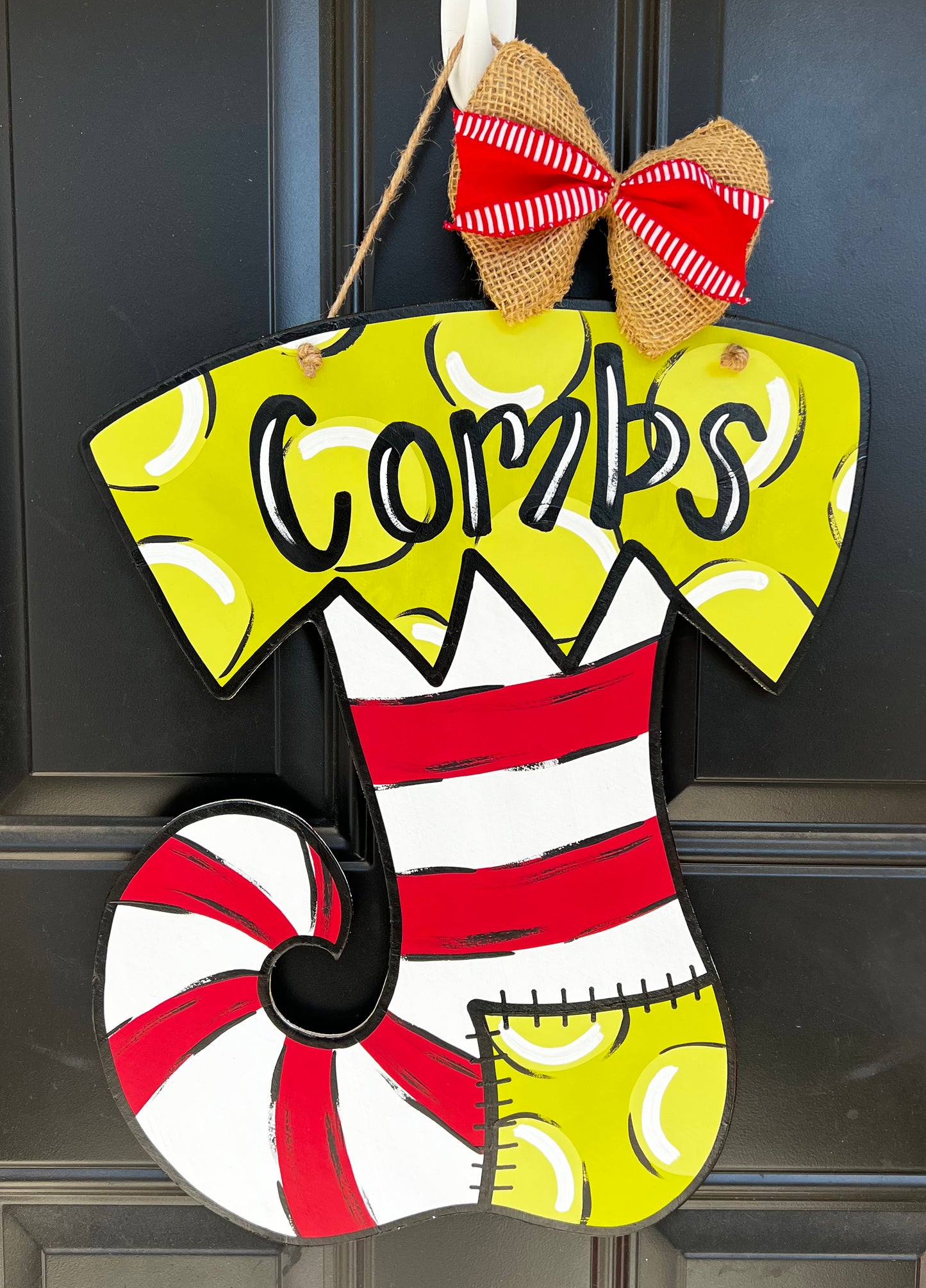 Stocking Customizable Door hanger - Preorder