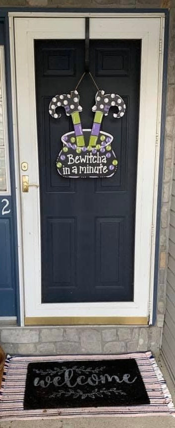 Bewitcha Door Hanger - Preorder