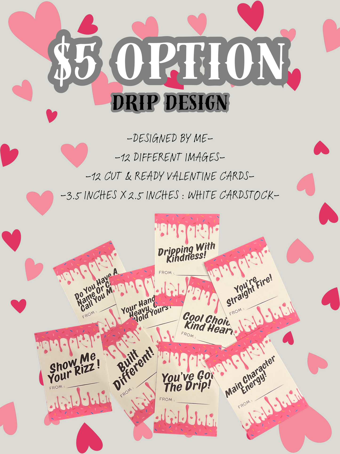 $5 Option - Drip Theme