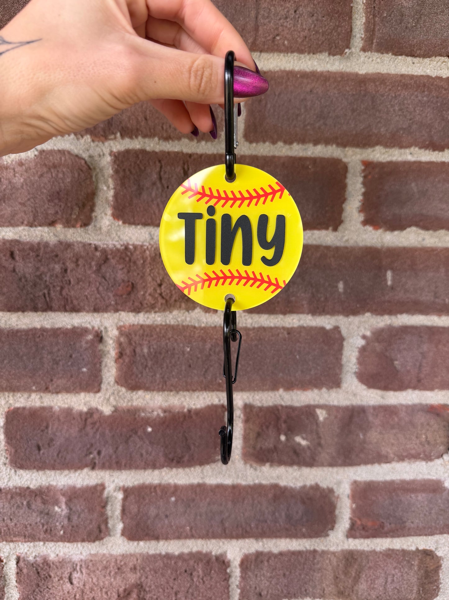 Softball Hook Name Only - Preorder