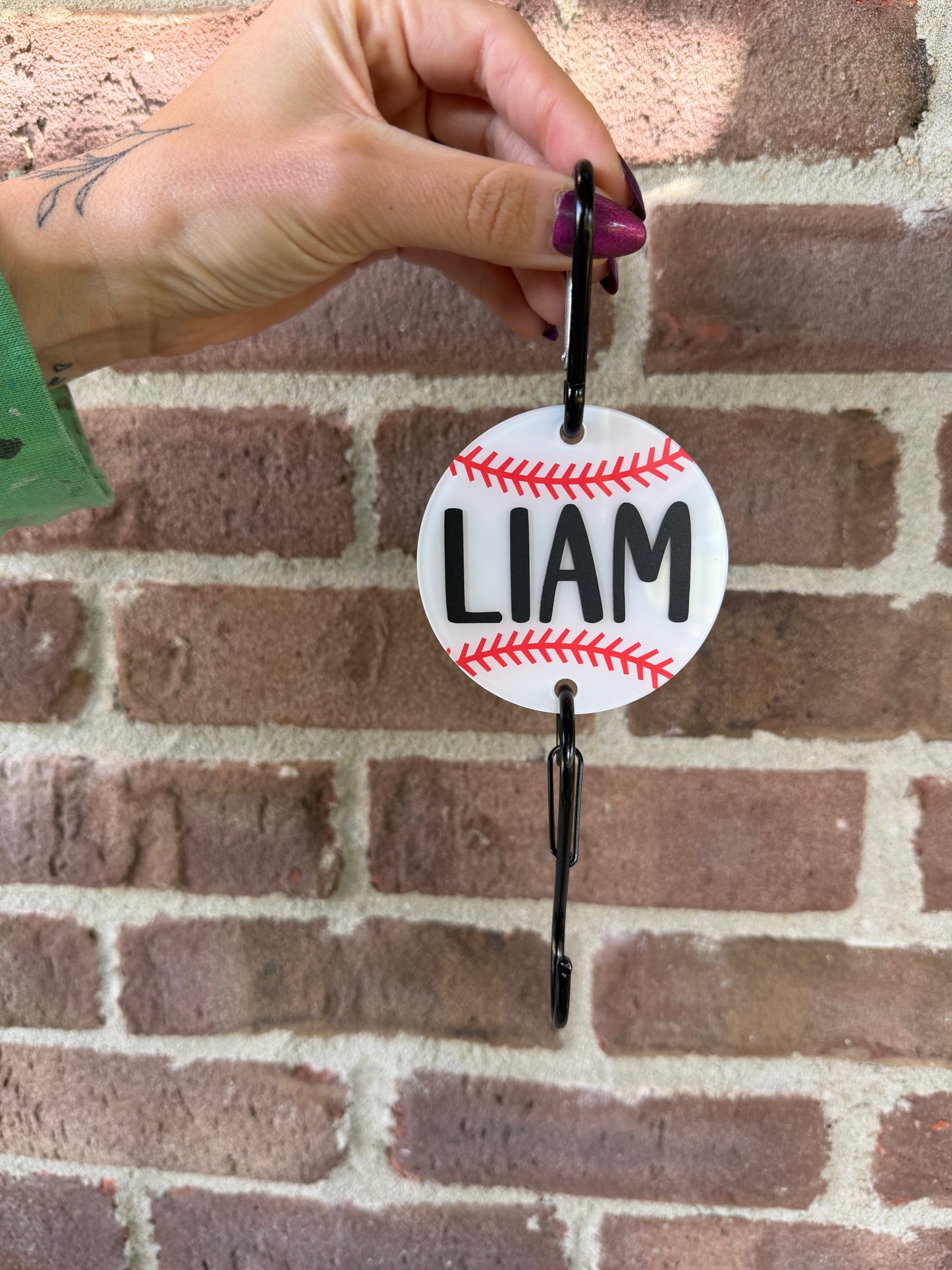 Baseball Hook Name Only - Preorder