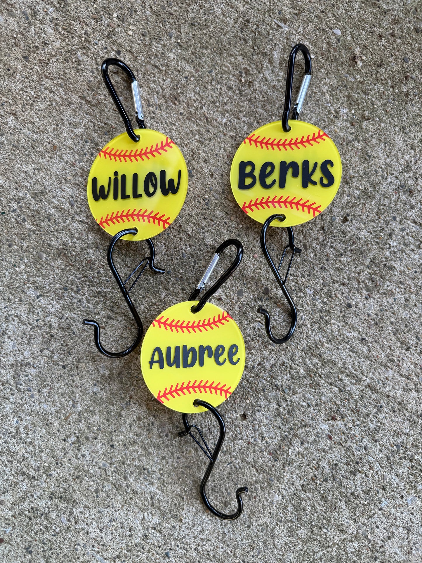 Softball Hook Name Only - Preorder