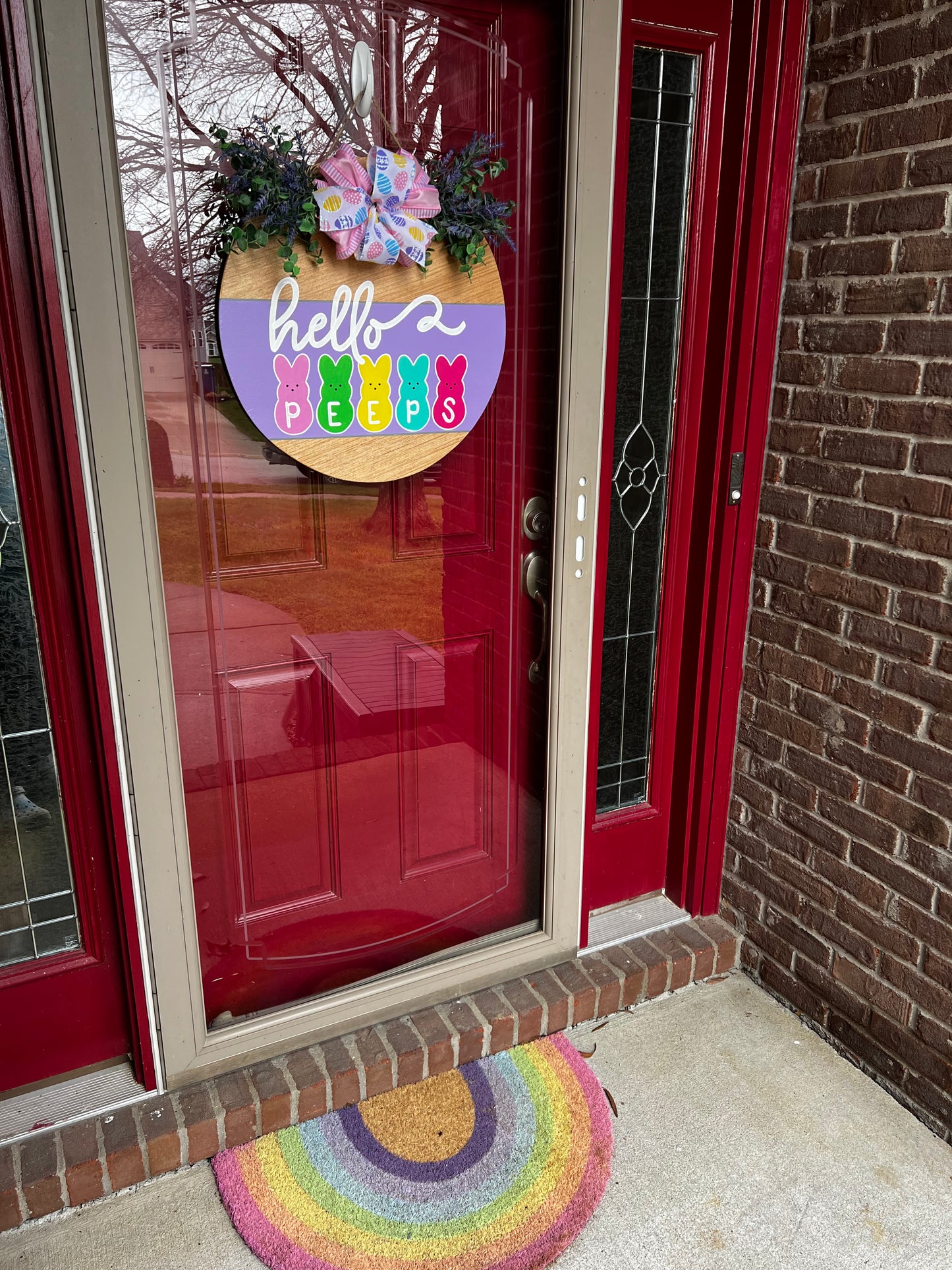 Hello Peeps Door Hanger - Preorder