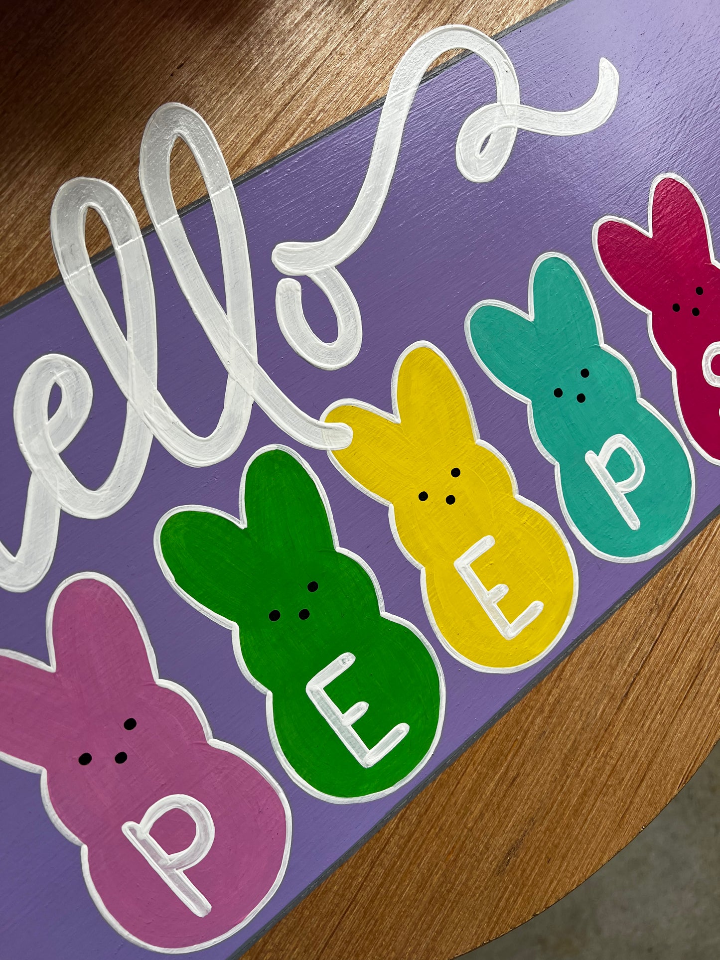 Hello Peeps Door Hanger - Preorder