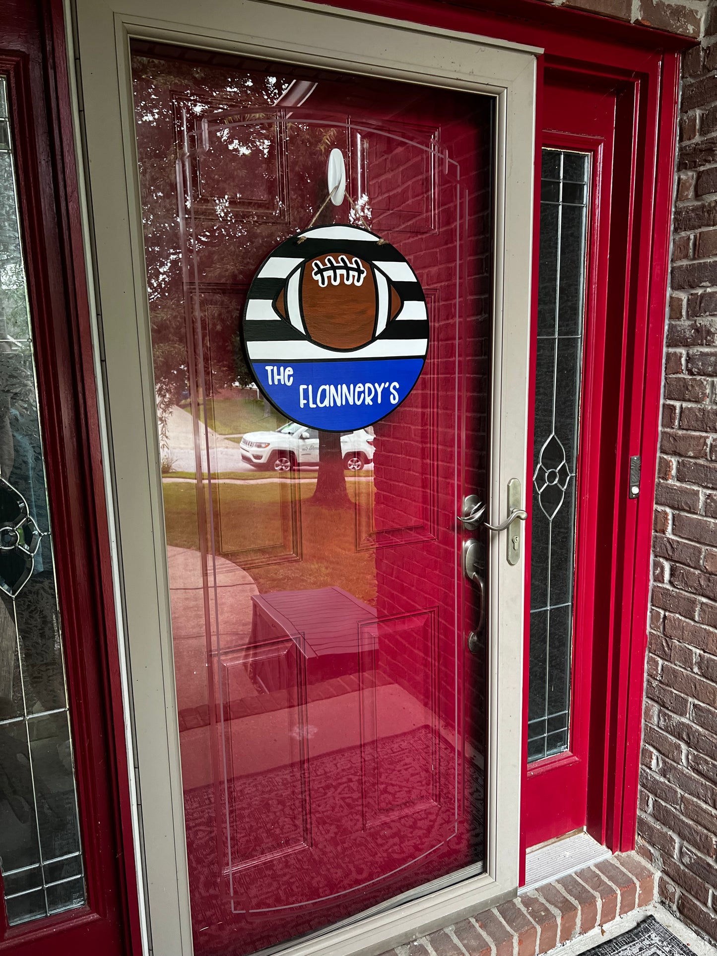 Football Customized Door Hanger - Preorder
