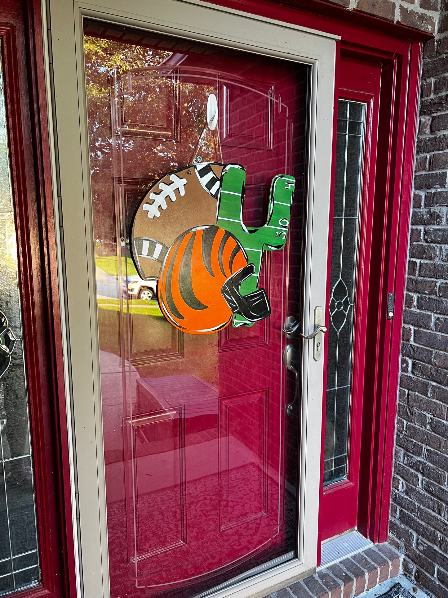 Football Fan Door Hanger - Preorder