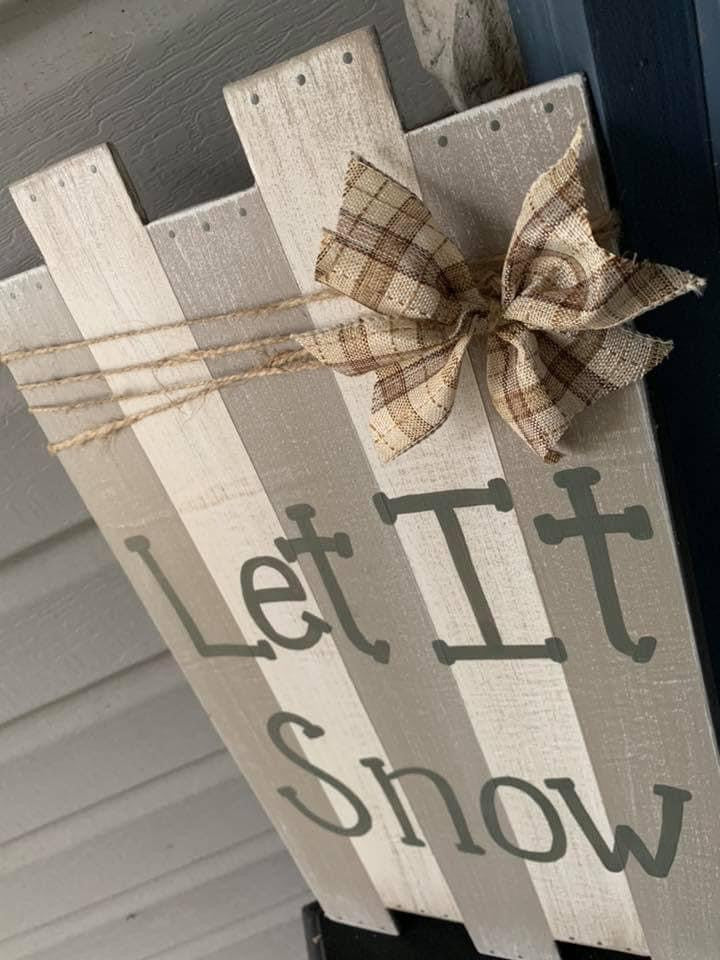 Let It Snow Decor - Preorder