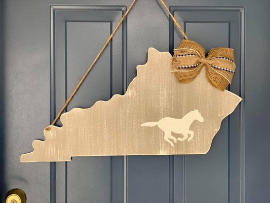 Horse Kentucky Door Hanger - Preorder