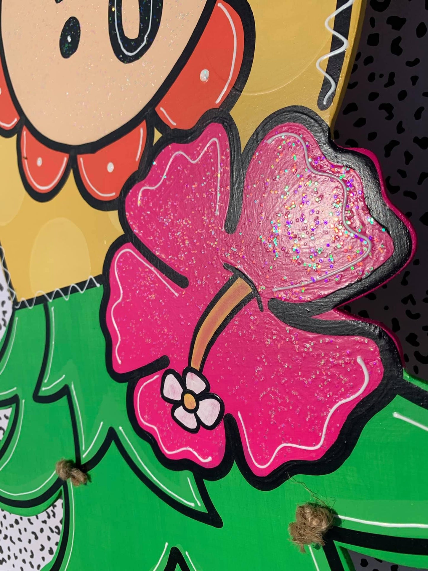 Hi Pineapple Door Hanger - Preorder